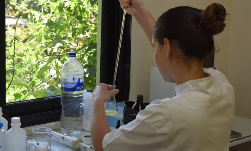 Análisis de aguas laboratorio agropecuario